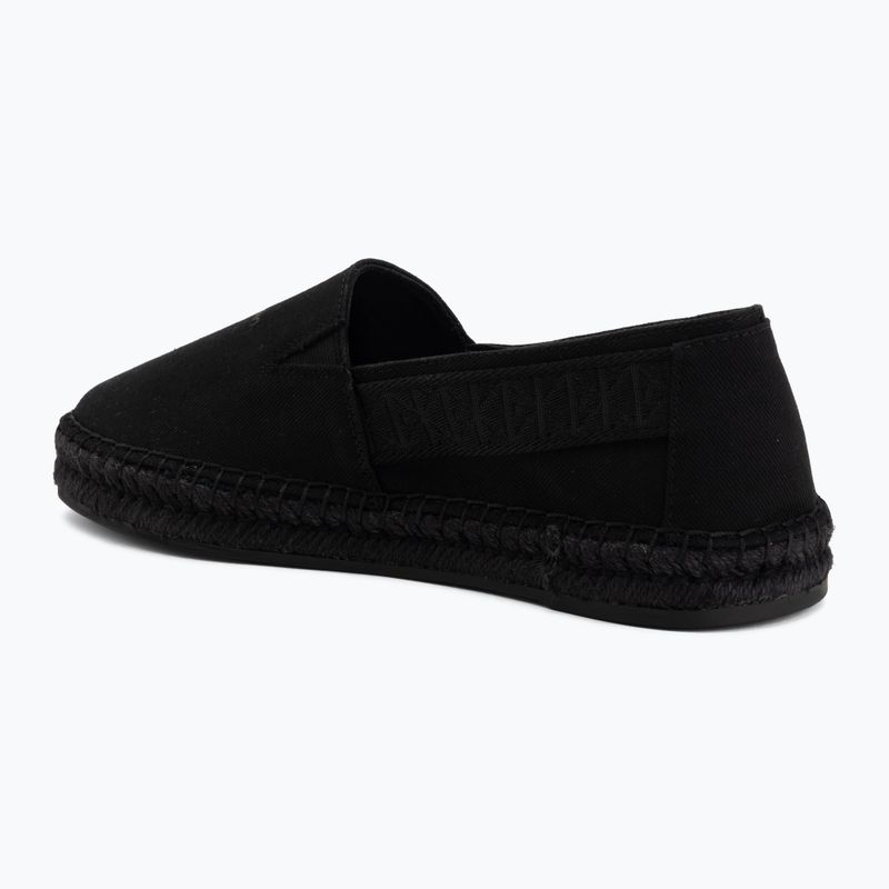 Pánské espadrilky Calvin Klein HM0HM02075 Webbing triple black 3