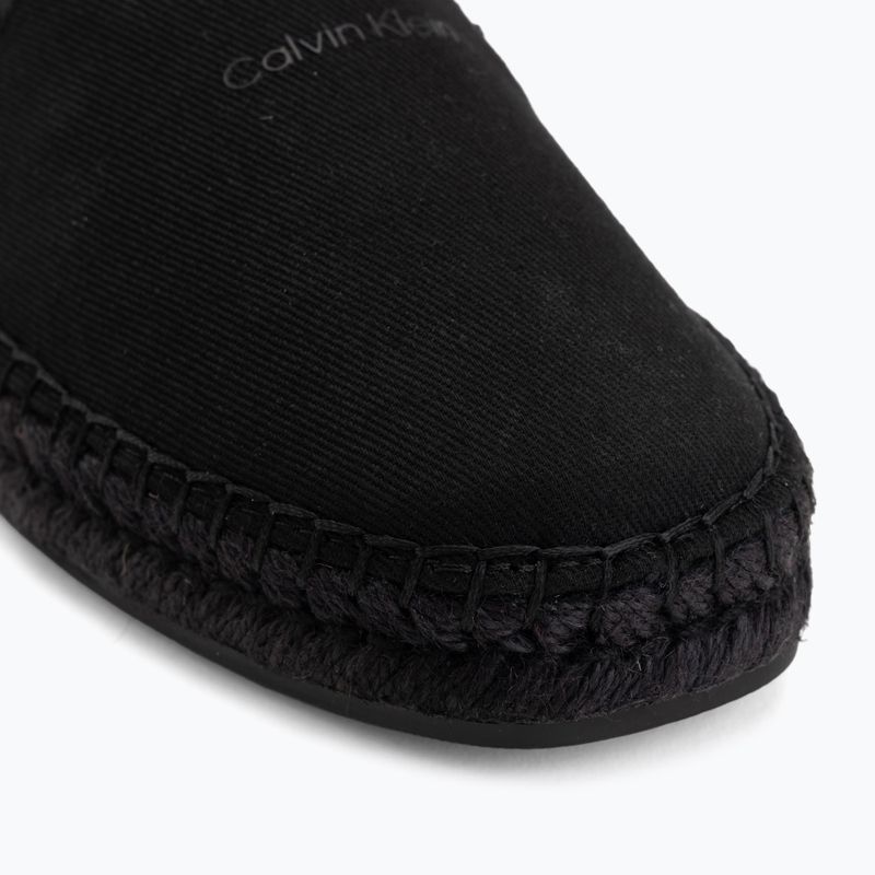Pánské espadrilky Calvin Klein HM0HM02075 Webbing triple black 7