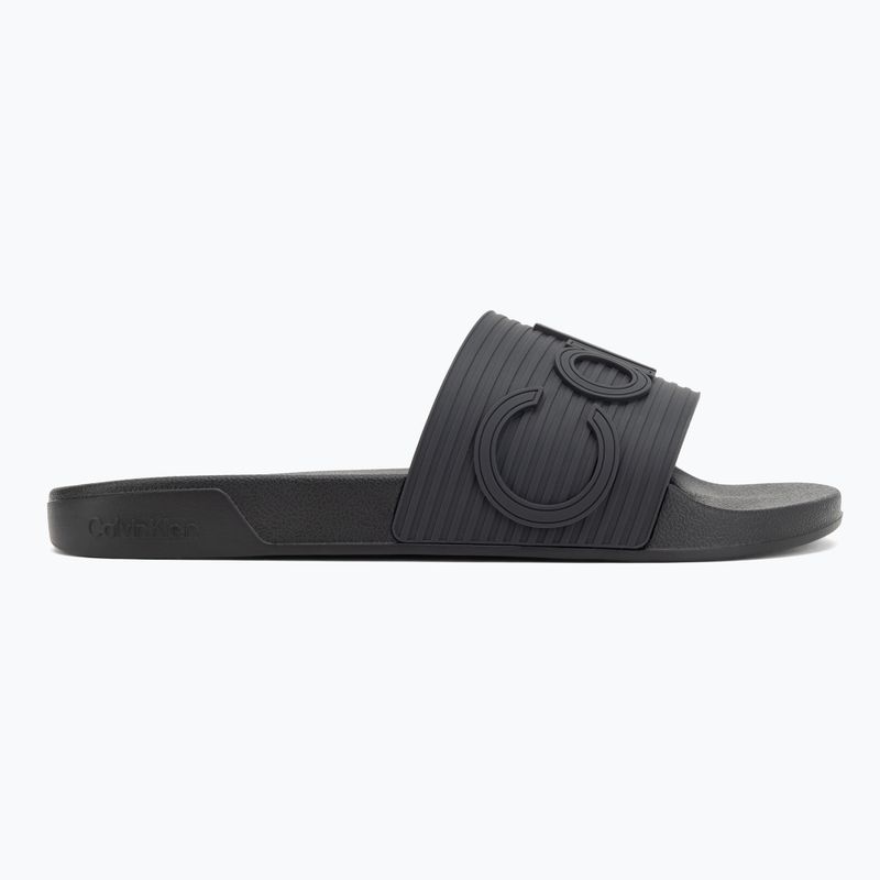 Pánské nazouváky Calvin Klein HM0HM02113 Ess Texture triple black 2