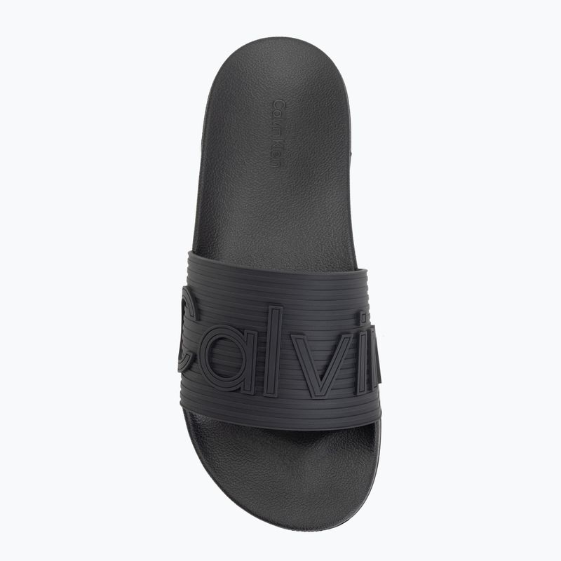 Pánské nazouváky Calvin Klein HM0HM02113 Ess Texture triple black 5