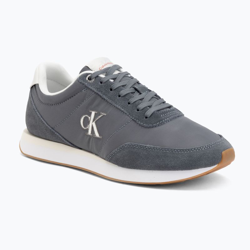Pánské boty Calvin Klein YM0YM01361 Retro Runner Ess Mix Mat night owl/off white