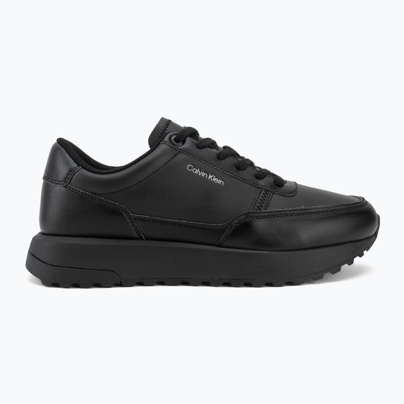 Pánské boty Calvin Klein HM0HM02146 City Runner Laceup Leather triple black 2