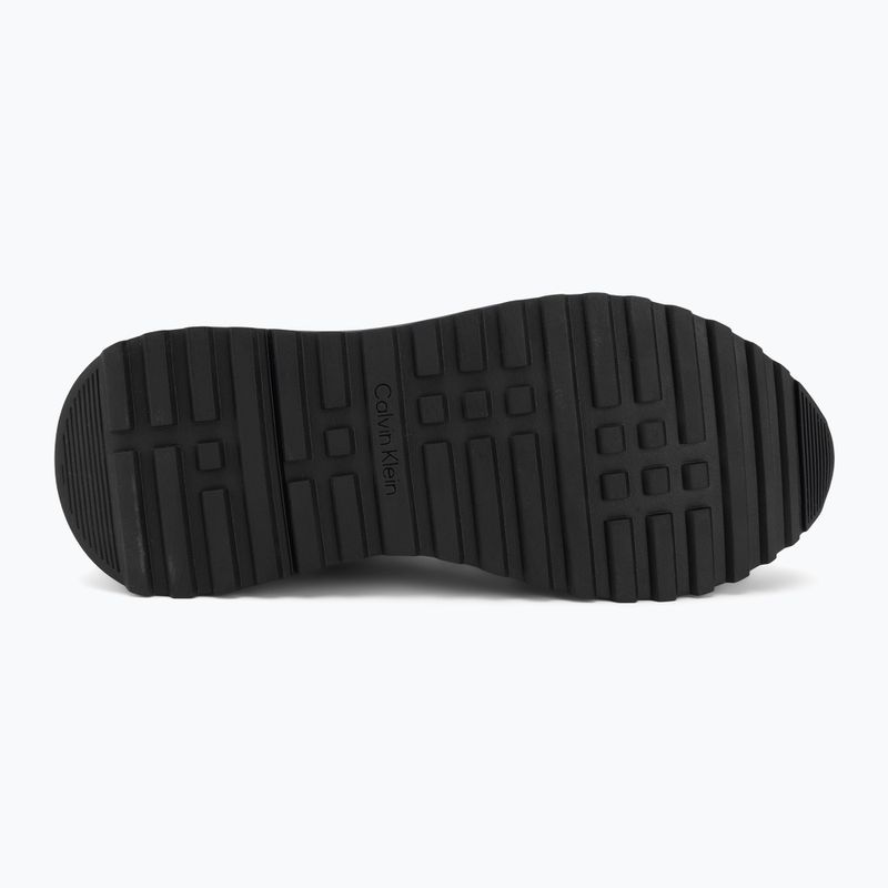 Pánské boty Calvin Klein HM0HM02146 City Runner Laceup Leather triple black 4