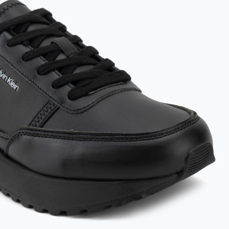 Pánské boty Calvin Klein HM0HM02146 City Runner Laceup Leather triple black 7