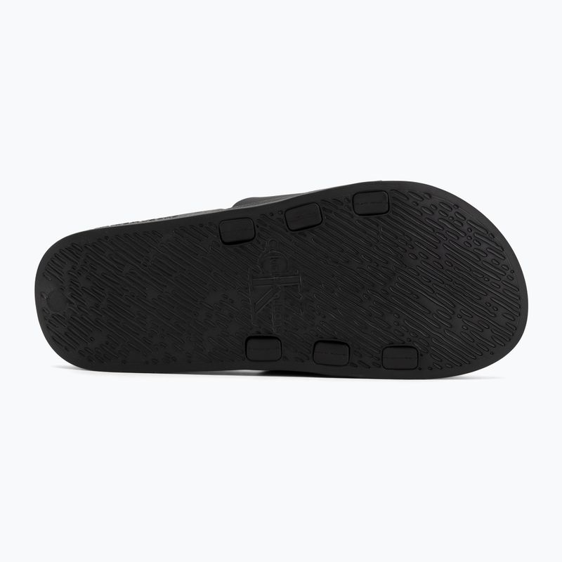 Pánské nazouváky Calvin Klein HM0HM02229 Ess Rubber Neoprene triple black 4