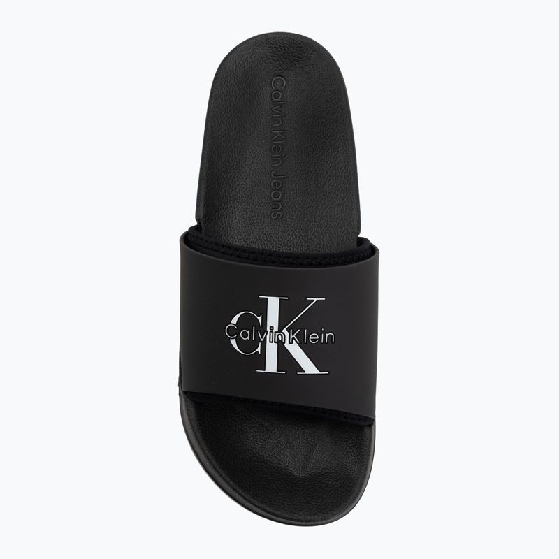 Pánské nazouváky Calvin Klein HM0HM02229 Ess Rubber Neoprene triple black 5