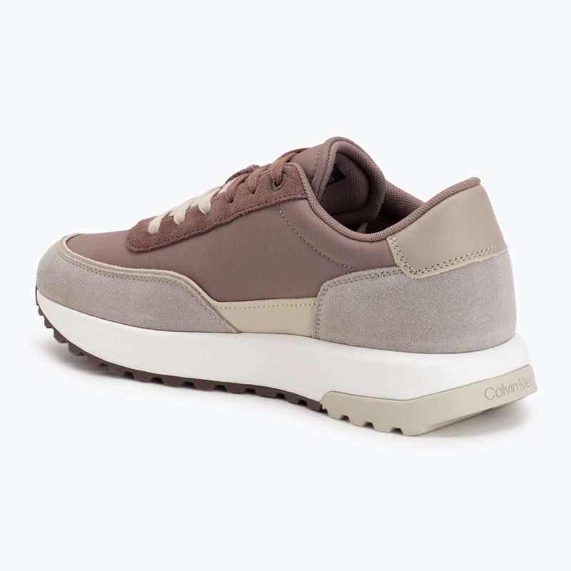 Pánské boty Calvin Klein HM0HM02144 City Runner Laceup Nylon Mix muddy brown/desert taupe/oatmeal 3