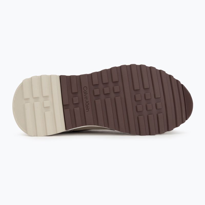 Pánské boty Calvin Klein HM0HM02144 City Runner Laceup Nylon Mix muddy brown/desert taupe/oatmeal 4