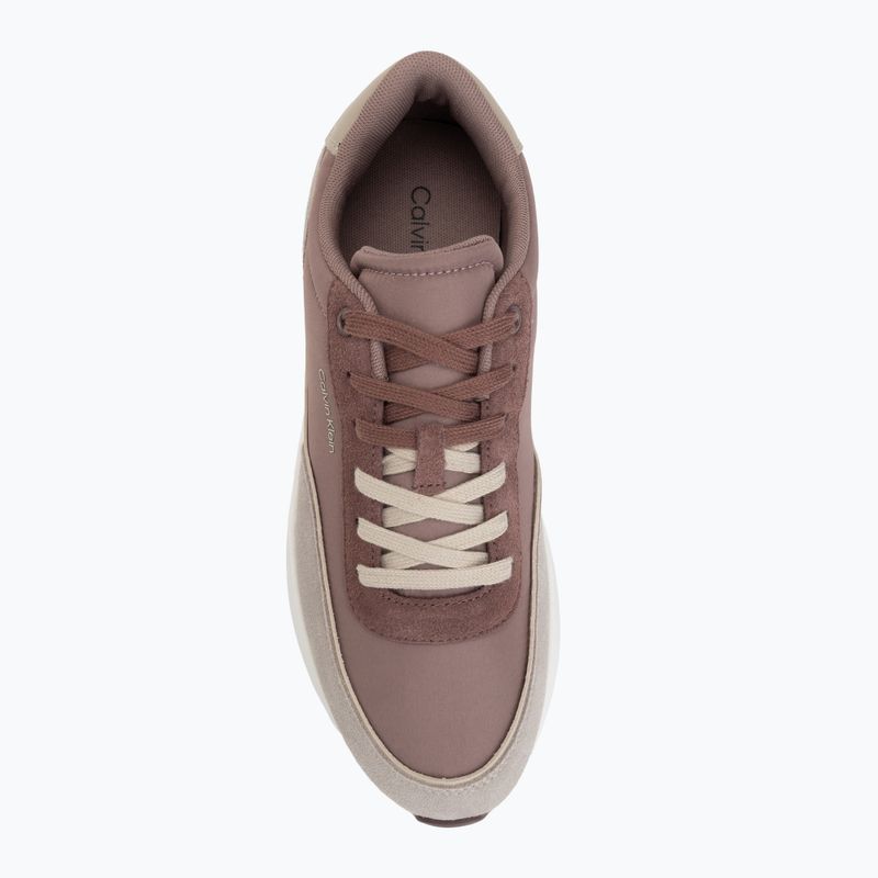 Pánské boty Calvin Klein HM0HM02144 City Runner Laceup Nylon Mix muddy brown/desert taupe/oatmeal 5