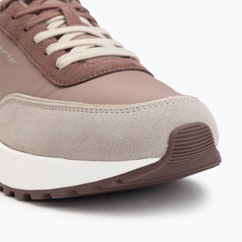 Pánské boty Calvin Klein HM0HM02144 City Runner Laceup Nylon Mix muddy brown/desert taupe/oatmeal 7