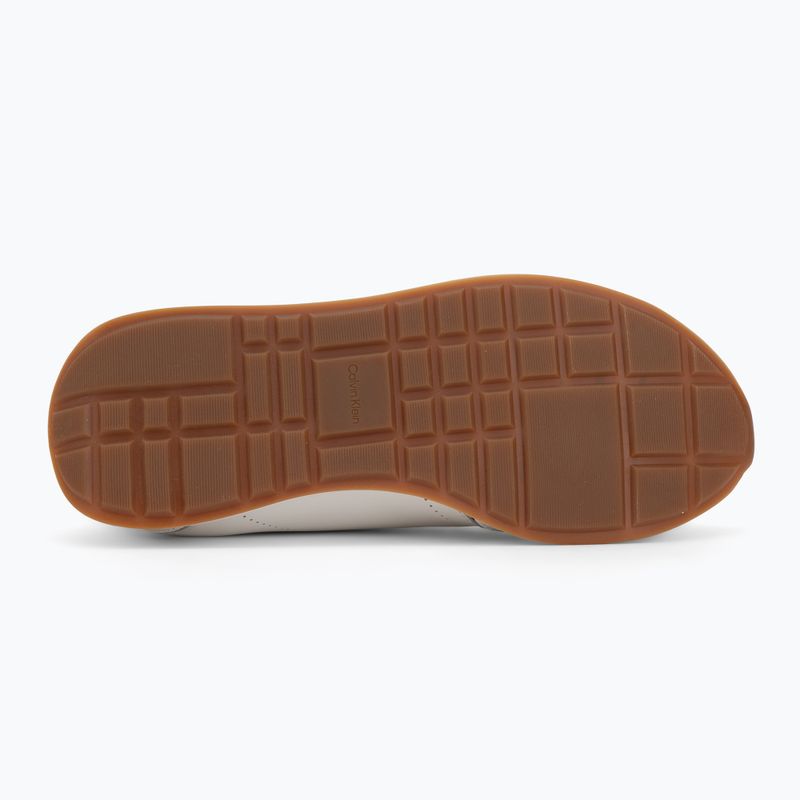Dámské boty Calvin Klein HW0HW02994 Retro Runner Sock Patch Leather bright white/black 4