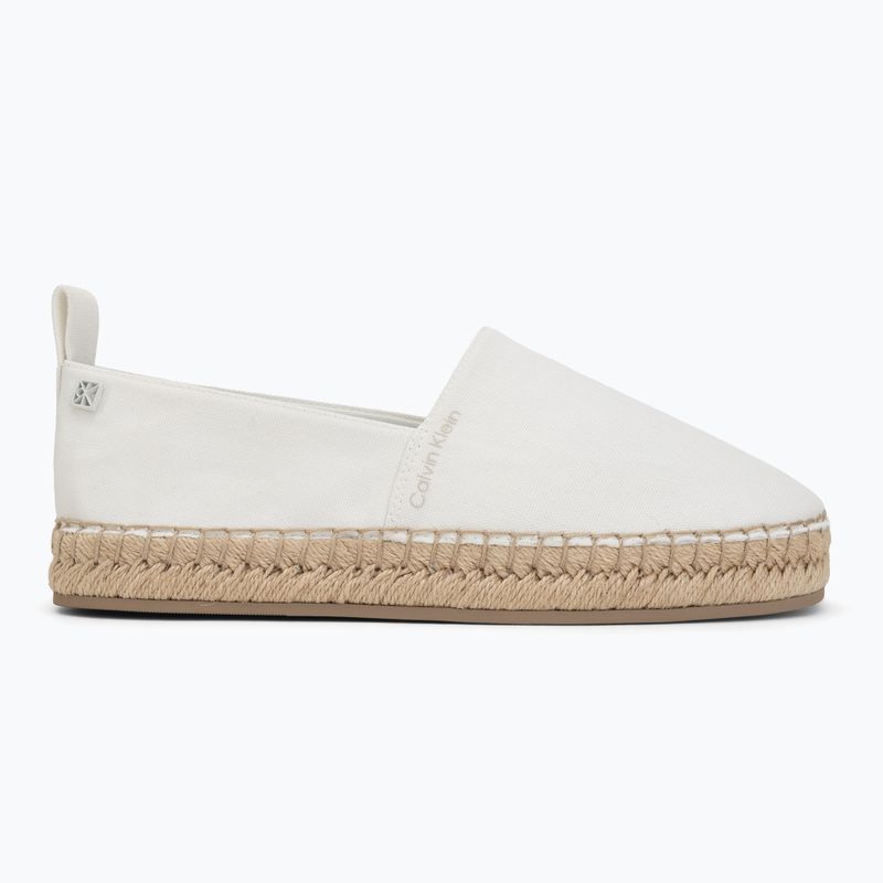 Dámské espadrilky Calvin Klein HW0HW02931 Oblique Canvas Off White 2