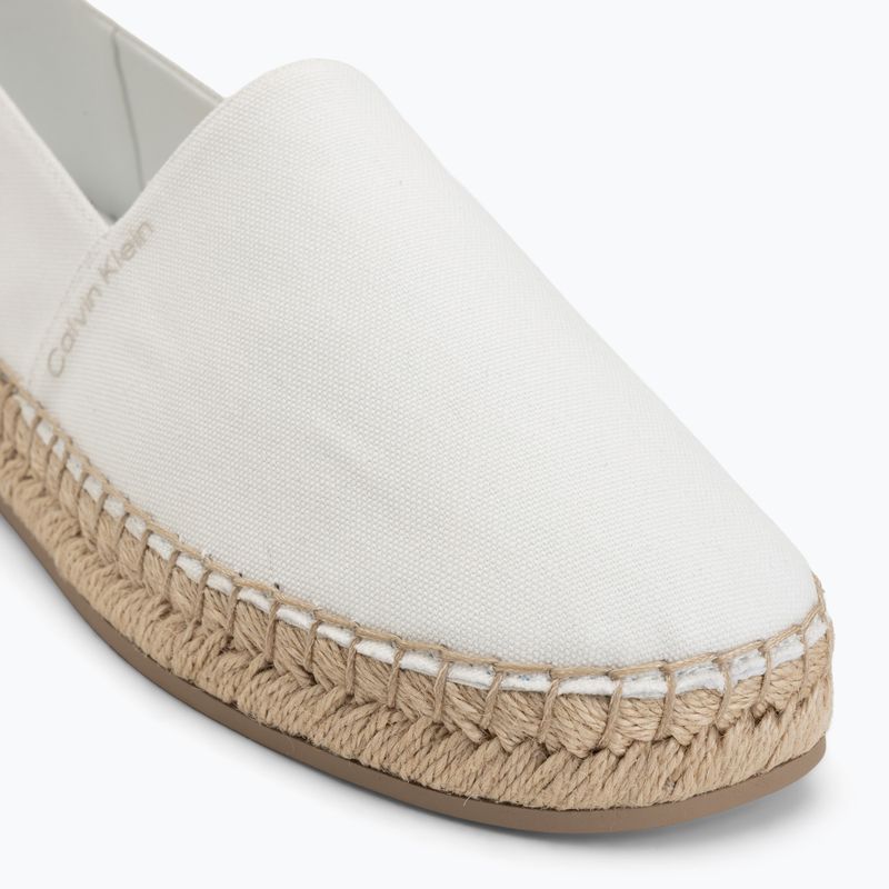 Dámské espadrilky Calvin Klein HW0HW02931 Oblique Canvas Off White 7