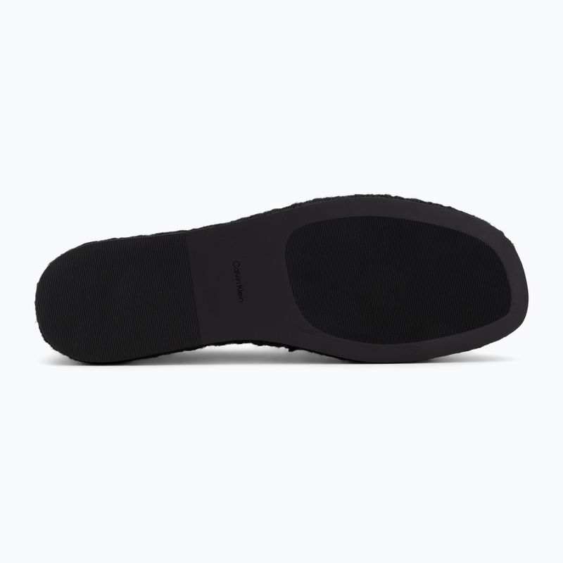 Dámské espadrilky Calvin Klein HW0HW02934 Oblique Webbing Triple Black 4