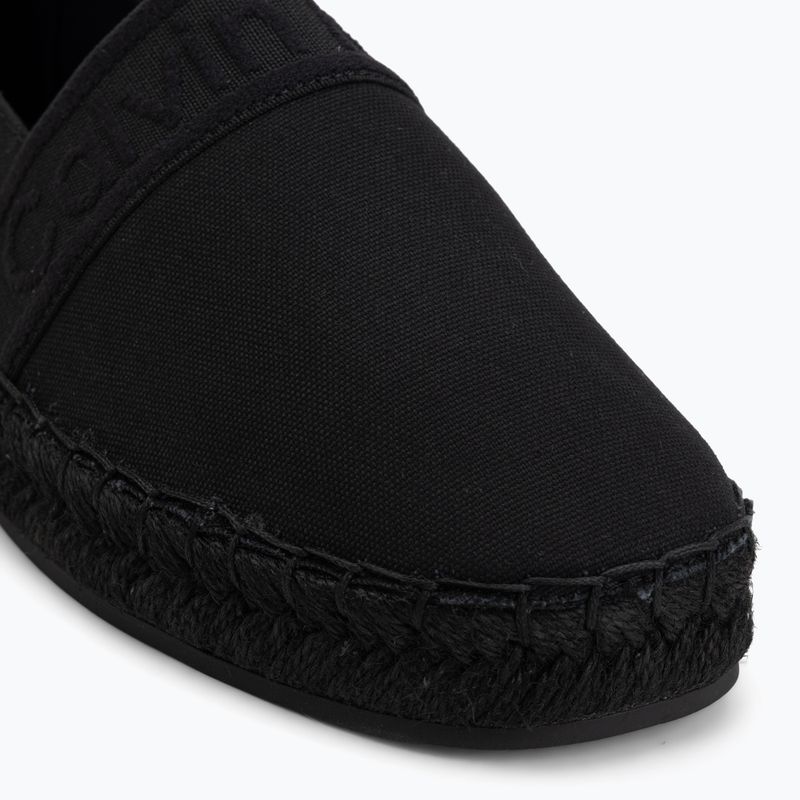 Dámské espadrilky Calvin Klein HW0HW02934 Oblique Webbing Triple Black 7