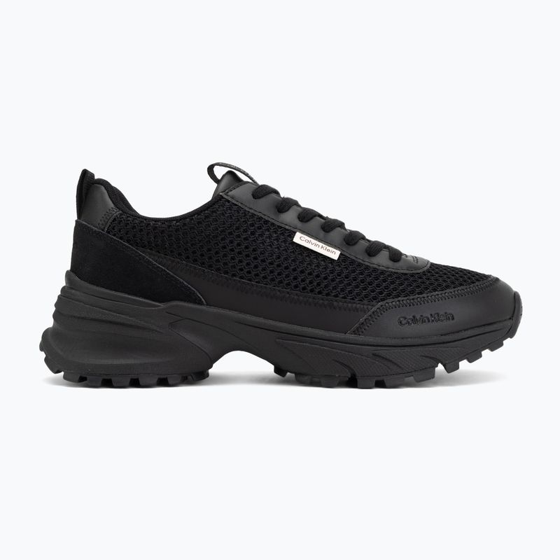 Dámské boty Calvin Klein HW0HW03000 Hike Runner Lup Lin Mesh triple black 2