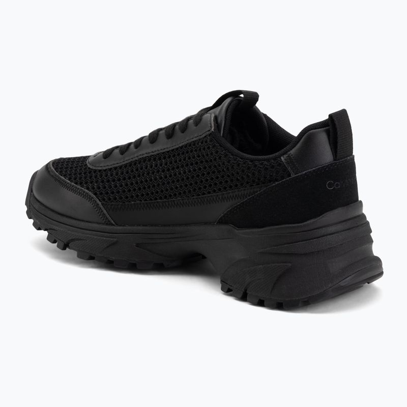Dámské boty Calvin Klein HW0HW03000 Hike Runner Lup Lin Mesh triple black 3