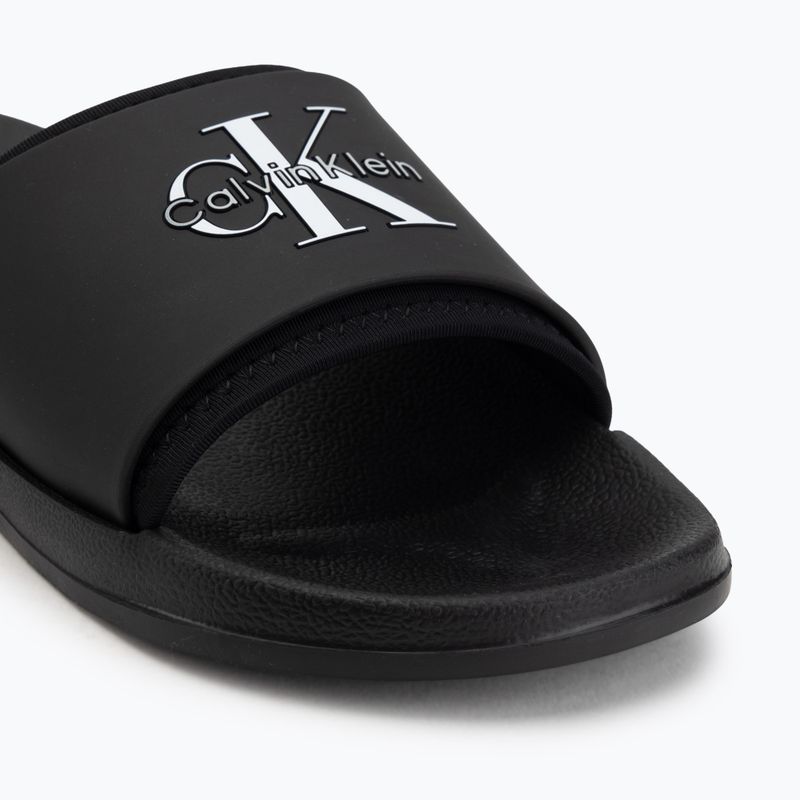 Dámské nazouváky Calvin Klein Ess Rubber Neoprene black/bright white 7