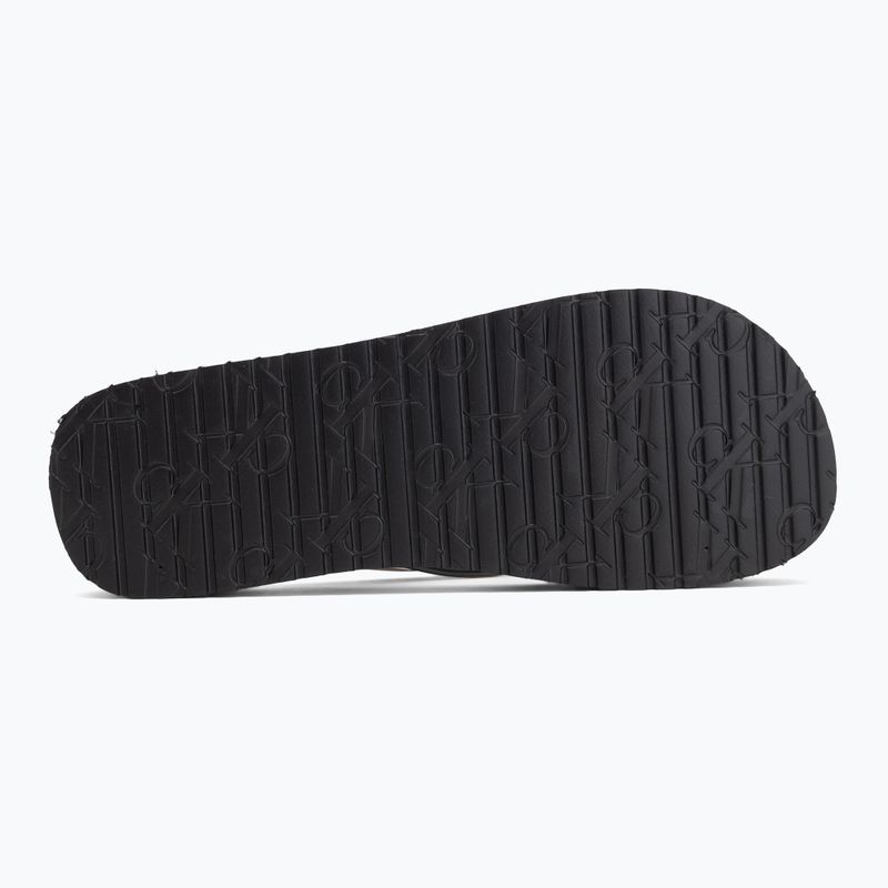Dámské žabky Calvin Klein HW0HW03120 Flatform triple black 4