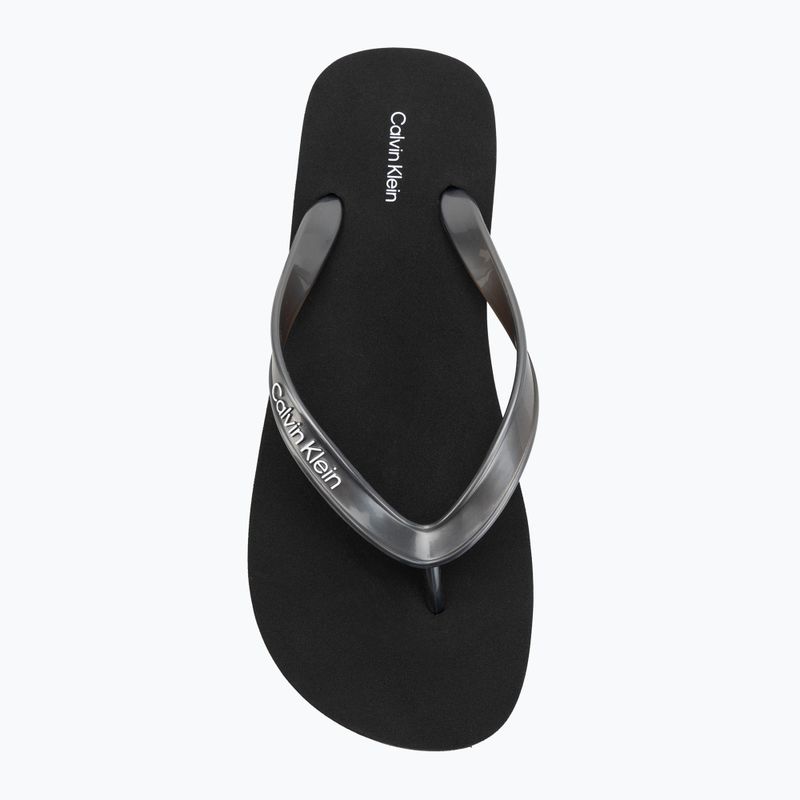 Dámské žabky Calvin Klein HW0HW03120 Flatform triple black 5