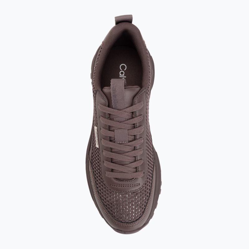 Dámské boty Calvin Klein HW0HW03000 Hike Runner Lup Lin Mesh peppercorn 5