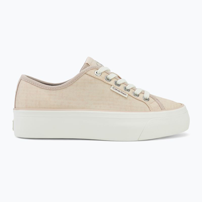 Dámské boty Calvin Klein HW0HW02970 Vulc Flatf Laceup Ripst whisper pink/key largo 2