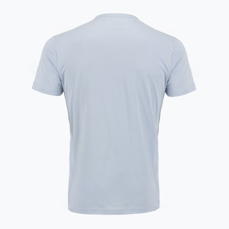 Pánské pyžamo Calvin Klein LV00NM2900 breezy blue top w/diamond logo 4