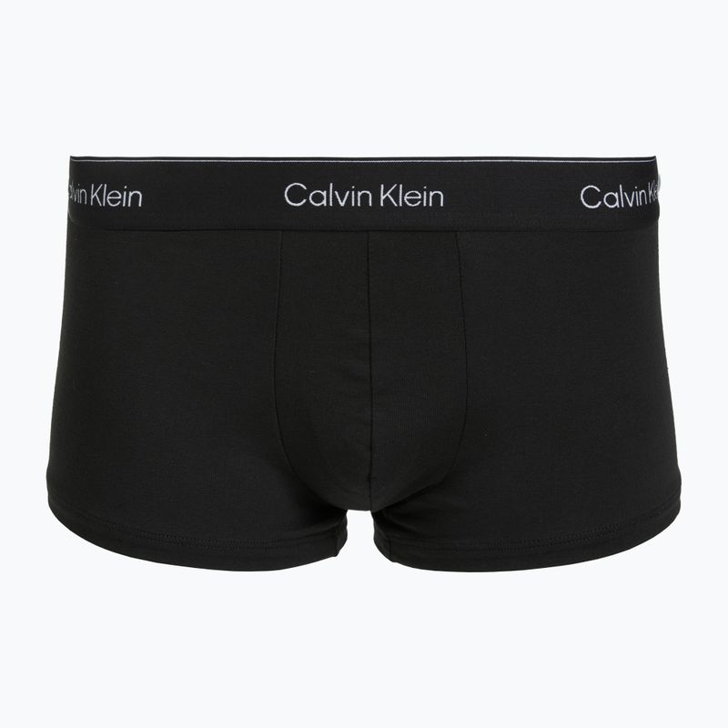 Pánské boxerky Calvin Klein LV00NB4390 Low Rise Trunk 5 pairs black wb/blue descent wb/green bi/khaki 6