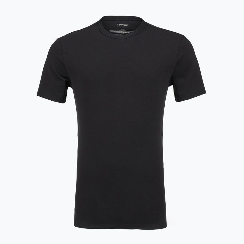 Pánské tričko Calvin Klein LV00NB4185 Crew Neck 3 pcs. black with blue descent emb/blue descent 6