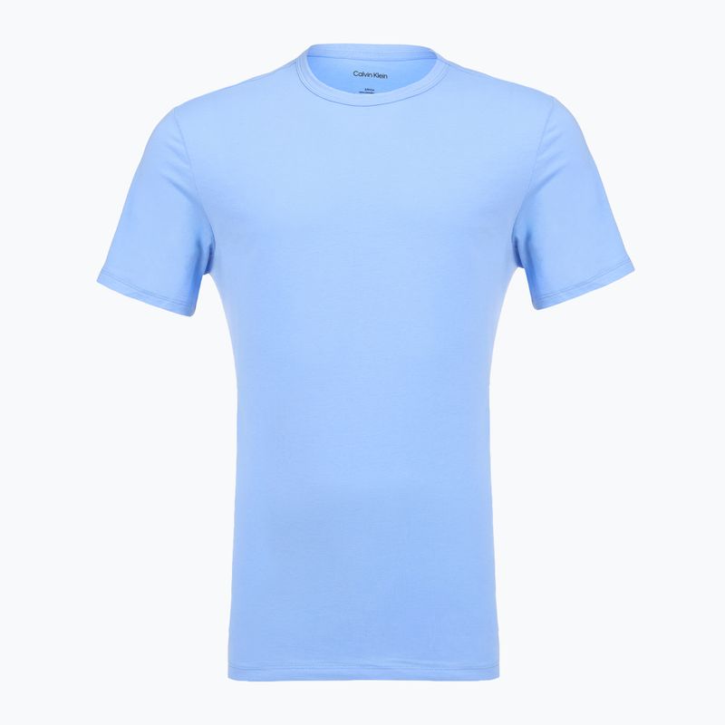 Pánské tričko Calvin Klein LV00NB4185 Crew Neck 3 pcs. black with blue descent emb/blue descent 7