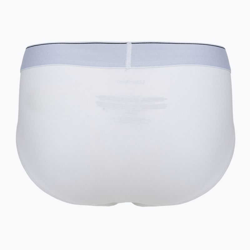 Pánské slipy Calvin Klein LV00NB4471 Hip Brief 3 pairs black/misty grey/white 5