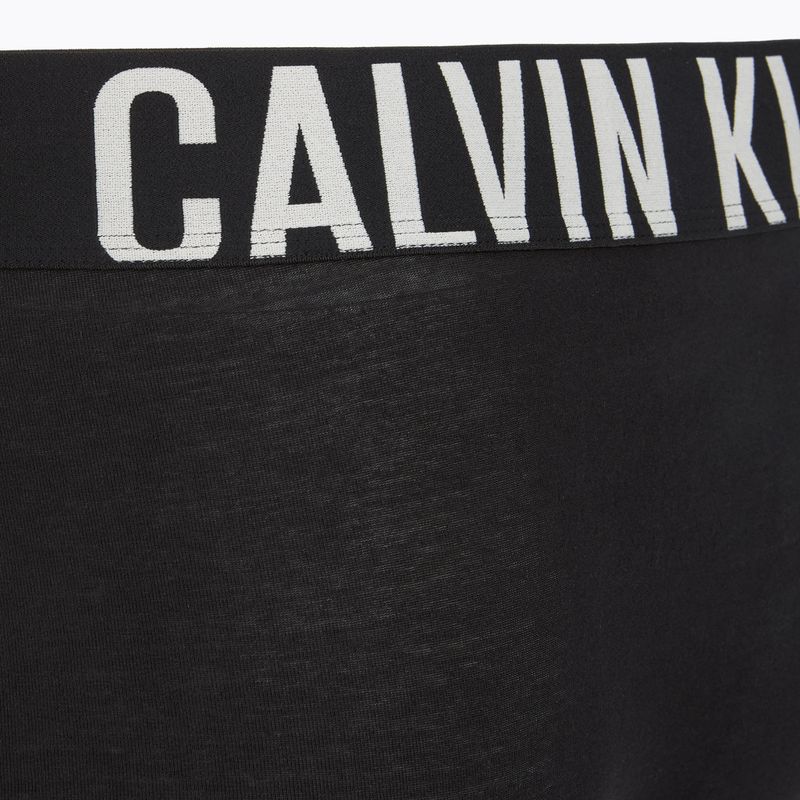 Boxerky Calvin Klein 000NB3609A Boxer Brief 3 pairs black with oatmeal logo/black with age 6