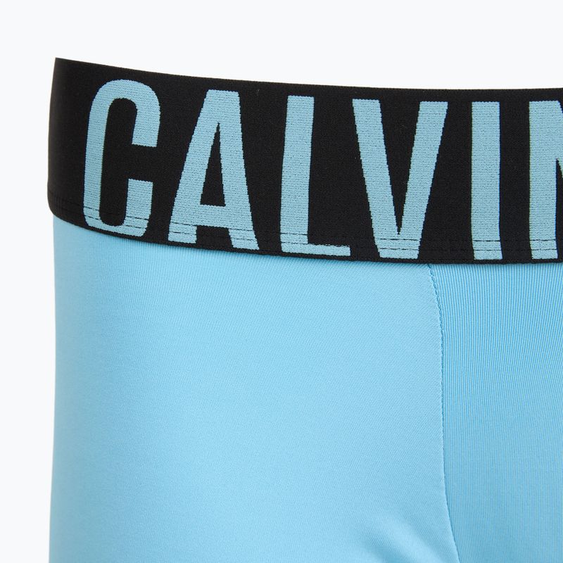 Pánské boxerky Calvin Klein 000NB3775A Trunk 3 pairs ombre bluee/chilly bluee/punch pink 6