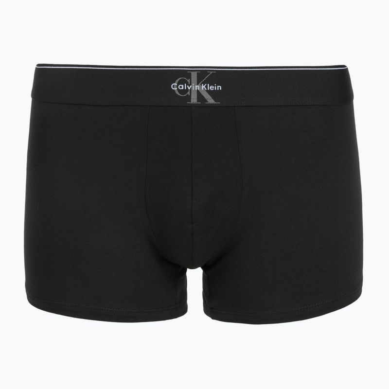 Pánské boxerky Calvin Klein LV00NB4472 Trunk 3 pairs black/misty grey/white 6