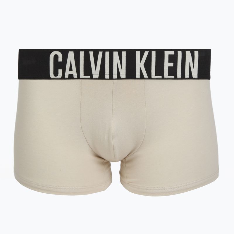 Pánské boxerky Calvin Klein 000NB3608A Trunk 3 páry oatmeal/aged redwood/bright turquoi 2