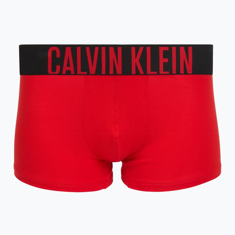 Pánské boxerky Calvin Klein 000NB3608A Trunk 3 páry oatmeal/aged redwood/bright turquoi 4