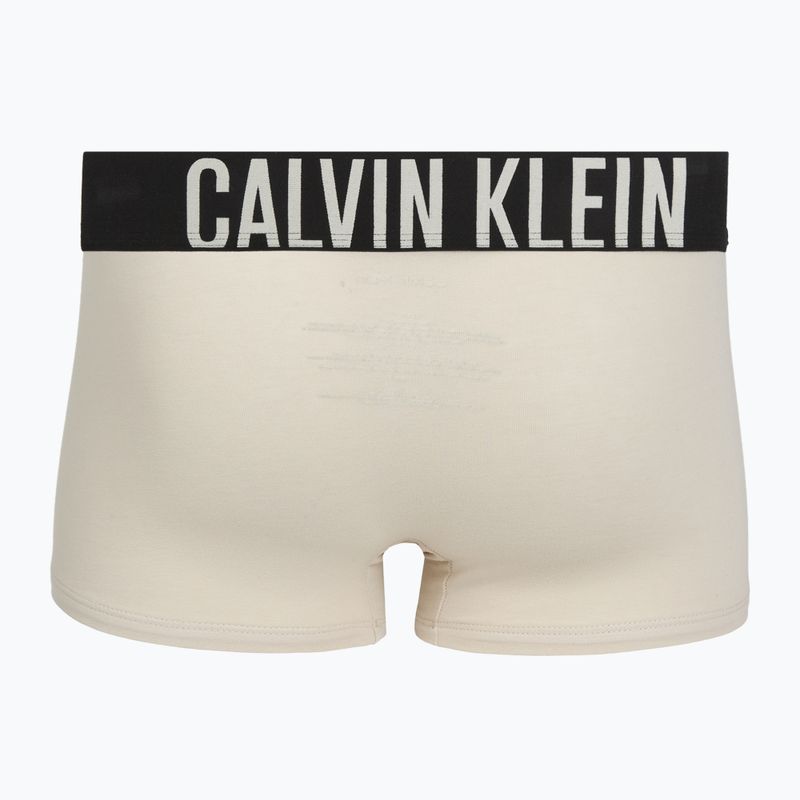 Pánské boxerky Calvin Klein 000NB3608A Trunk 3 páry oatmeal/aged redwood/bright turquoi 5