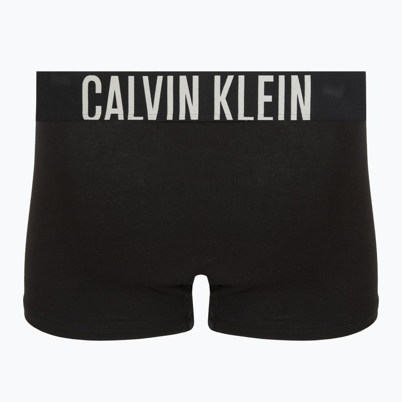 Pánské boxerky Calvin Klein 000NB3608A Trunk 3 páry černé s/oatmeal logem/černé s/age 5