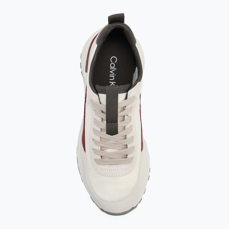 Dámské boty Calvin Klein YW0YW02075 Hike Runner MG Nylon Mix lily white/beluga 5