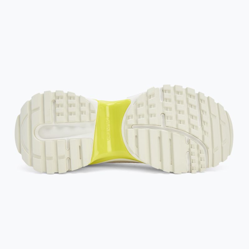 Dámské boty Calvin Klein YW0YW02075 Hike Runner MG Nylon Mix bright white/primrose/beluga 4