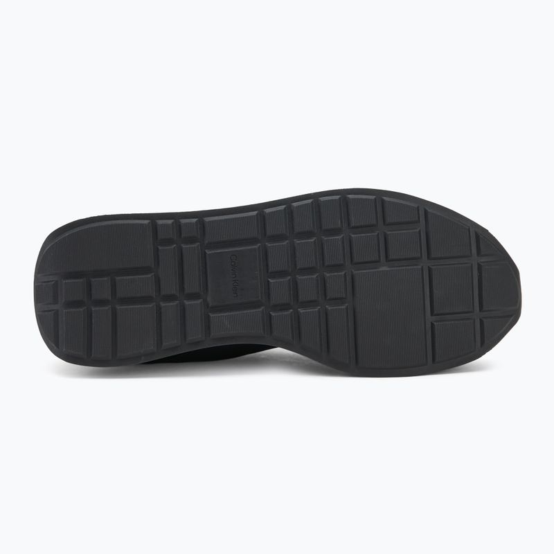 Pánské boty Calvin Klein YM0YM01361 Retro Runner Essential MIX MAT triple black 4