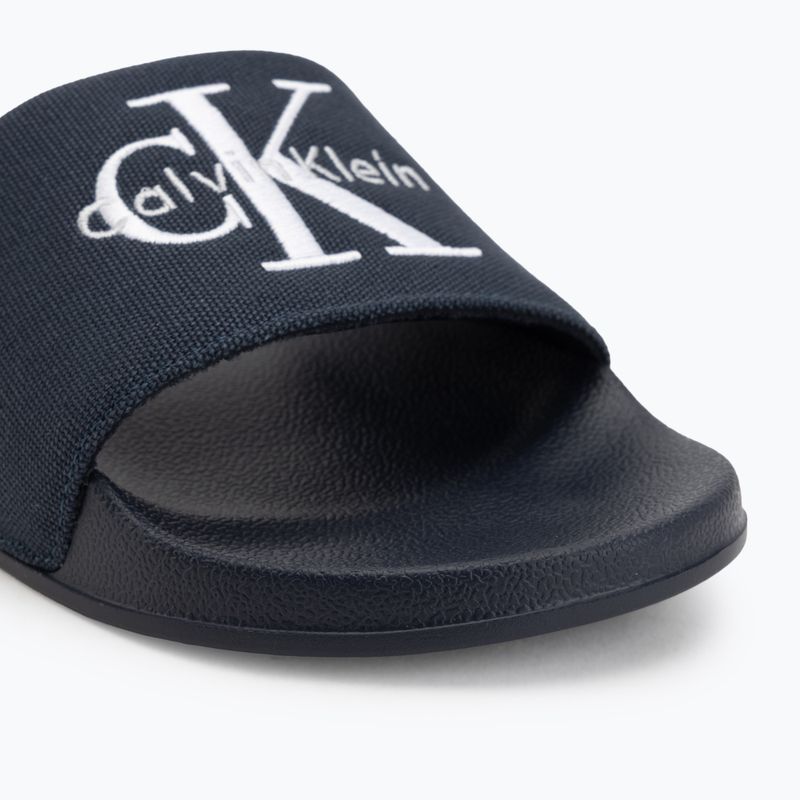 Pánské nazouváky Calvin Klein YM0YM01393 Ess ck navy 7