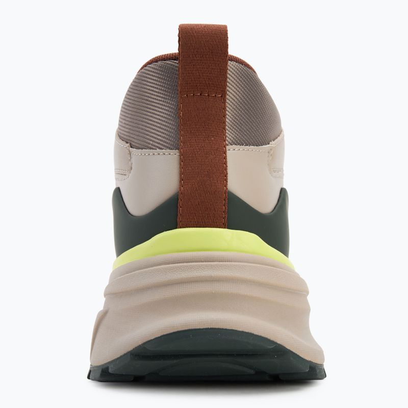 Pánské boty Calvin Klein YM0YM01418 Hike Runner Mid Laceup Tech Mix desert taupe/smog/sorrel/thyme 6