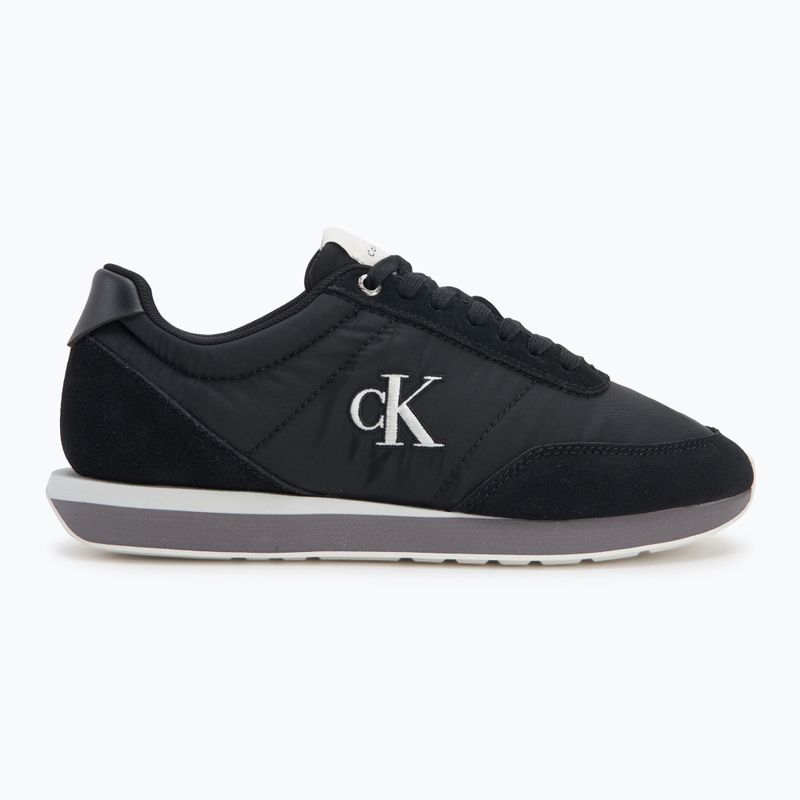 Pánské boty Calvin Klein YM0YM01361 Retro Runner Ess Mix Mat black/stormfront/vaporous white 2
