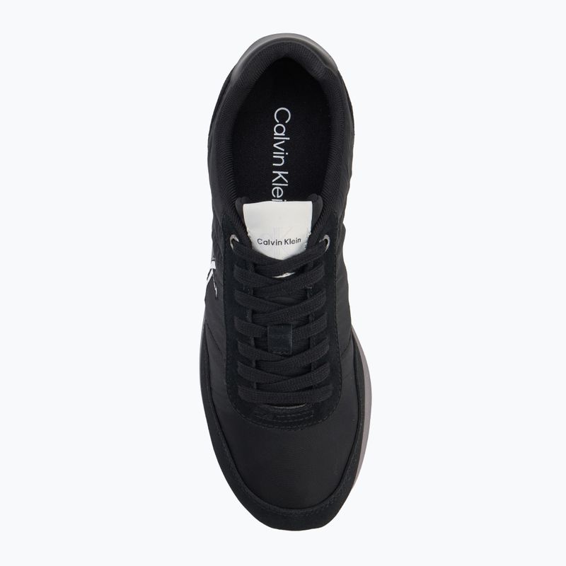 Pánské boty Calvin Klein YM0YM01361 Retro Runner Ess Mix Mat black/stormfront/vaporous white 5