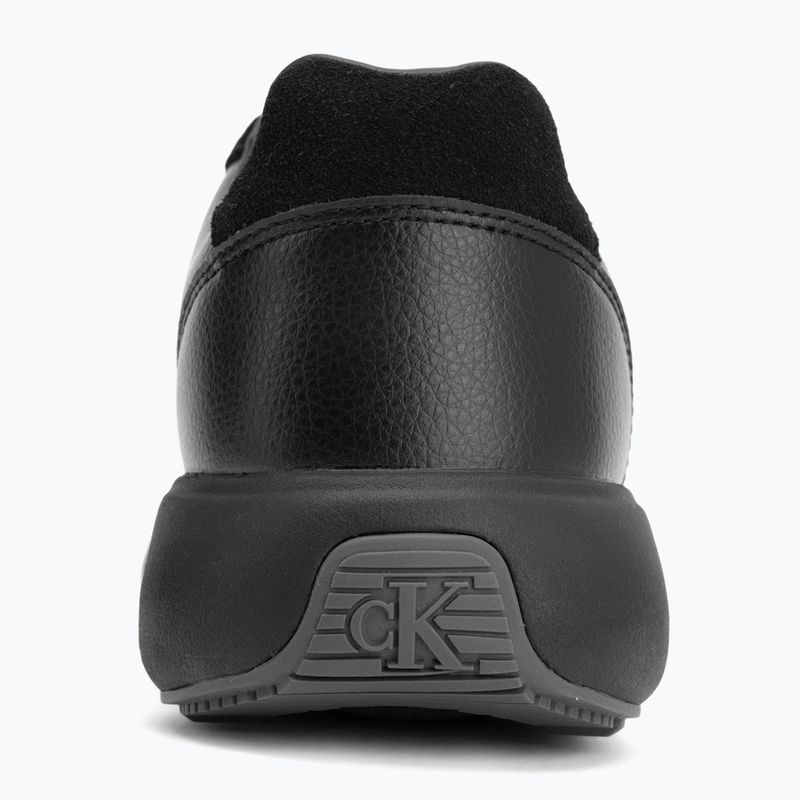 Pánské boty Calvin Klein HM0HM02033 City Runner Laceup Tape Leather triple black 6
