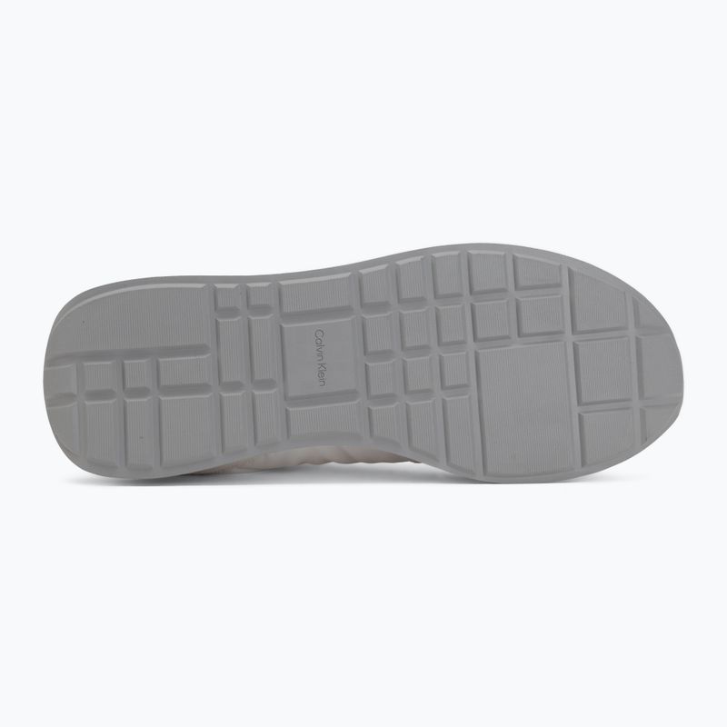 Dámské boty Calvin Klein YW0YW01990 Retro Runner Lace Up Nylon MG bright white/black 4