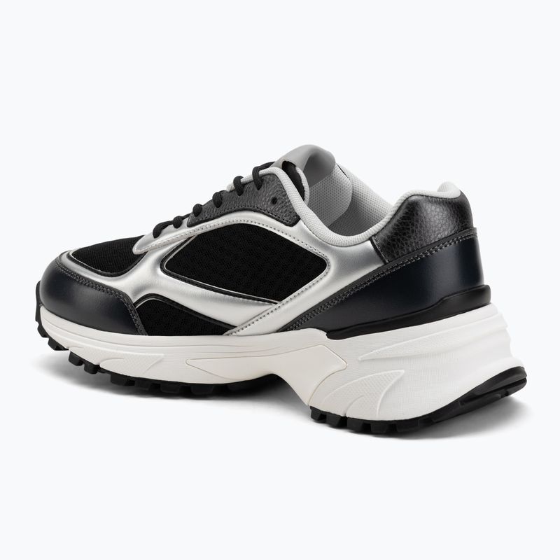 Dámské tenisky Calvin Klein YW0YW02063 Hike Runner Lace Up Mesh Mix black/silver 3