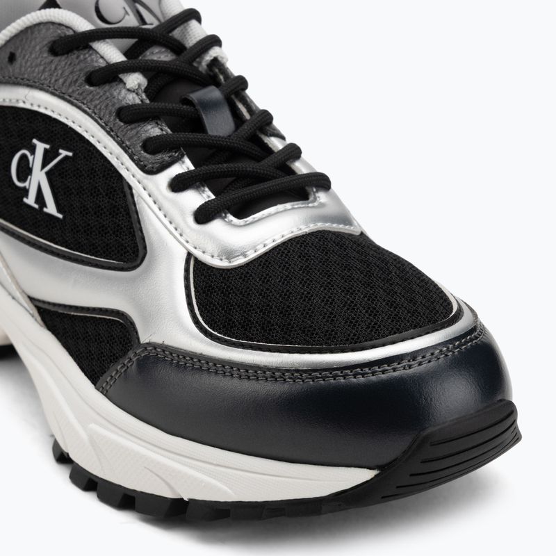 Dámské tenisky Calvin Klein YW0YW02063 Hike Runner Lace Up Mesh Mix black/silver 7