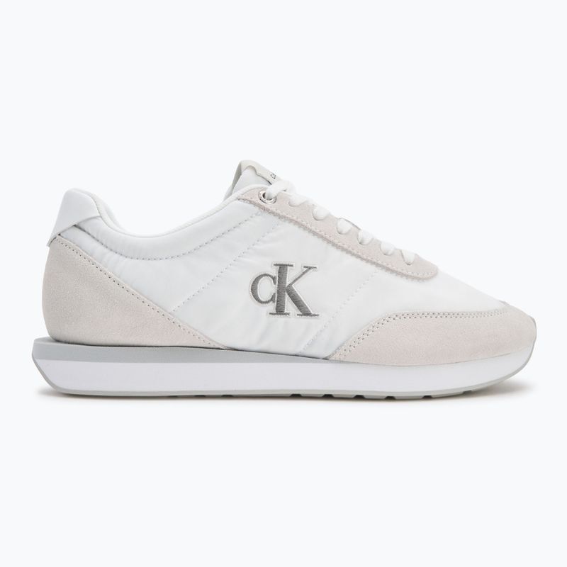 Pánské boty Calvin Klein YM0YM01361 Retro Runner Ess Mix Mat triple bright white 2
